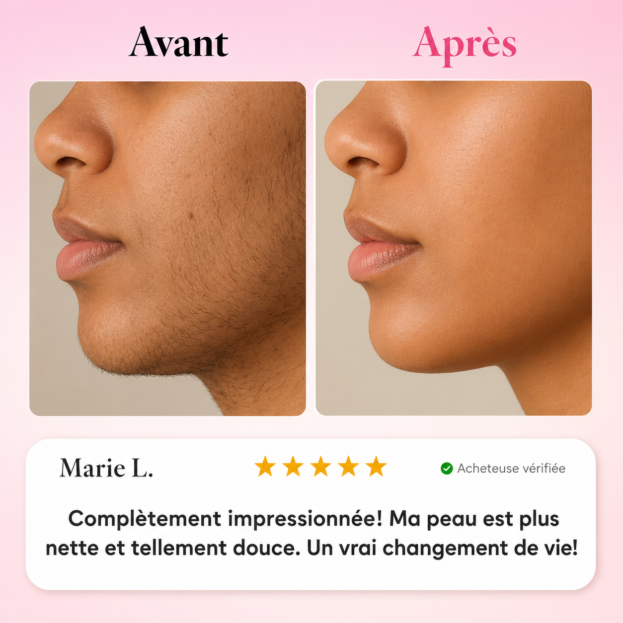 OyaPure™ Crème dépilatoire instantanée